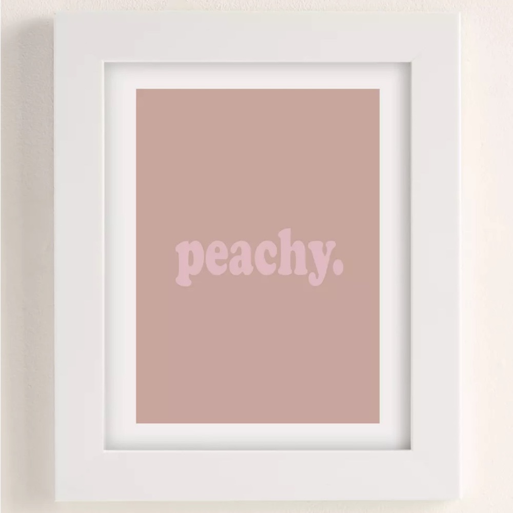 Pink Wall Print | Peachy